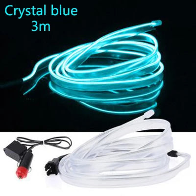 Car Interior Auto LED Strip EL Wire Neon Light For SEAT Leon 1 2 3 MK3 FR Cordoba Ibiza Arosa Alhambra Altea Exeo Formula Cupra